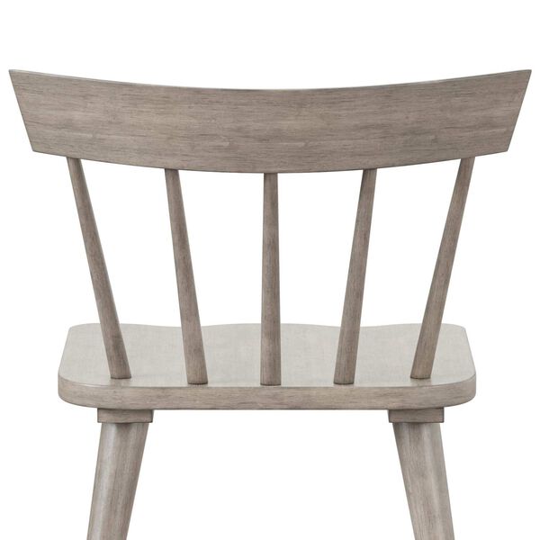 Mayson Gray Wood Spindle Back Dining Chair, Set of Two, image 12