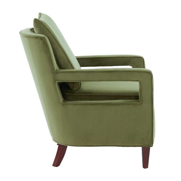 Questa Green Accent Chair, image 2