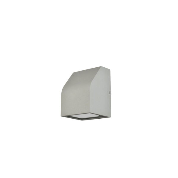 Raine Silver 260 Lumens Eight-Light LED Outdoor Wall Sconce, image 2