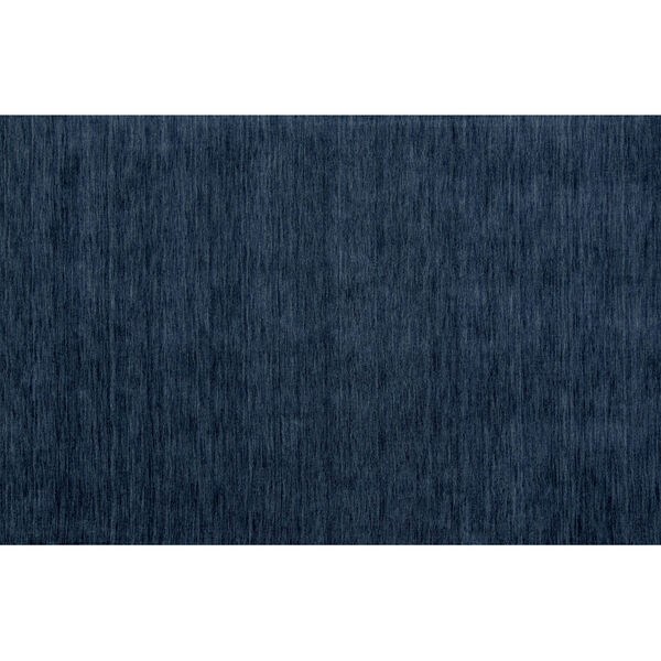 Luna Hand Woven Marled Wool Blue Area Rug, image 5