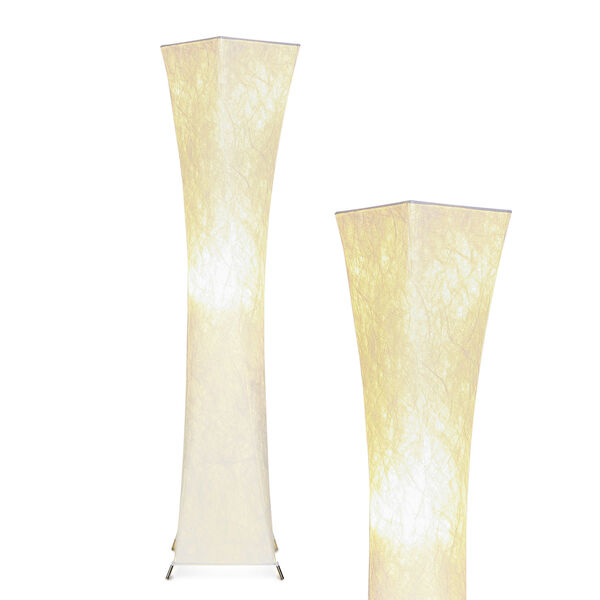 Harmony Tan Two-Light LED Floor Lamp, image 1