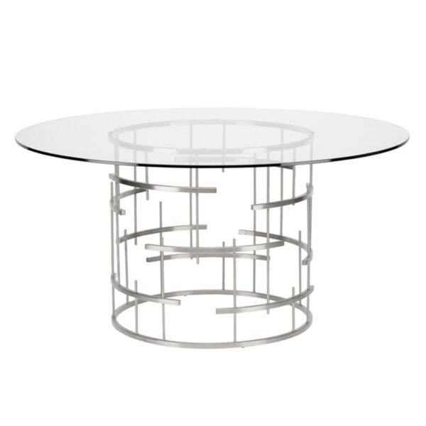 Tiffany Polished Silver Dining Table, image 2