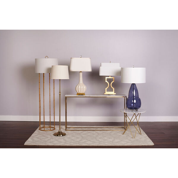Aster White and Brass One-Light Table Lamp, image 2
