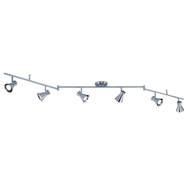 Alto Brushed Nickel with Chrome Six-Light Directional Light, image 1