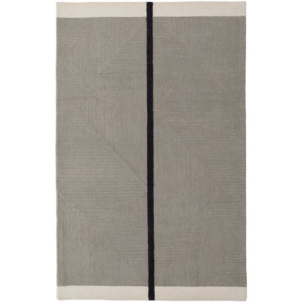 Maguire Taupe Black Area Rug, image 1