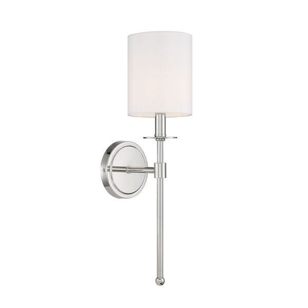 Lyndale Polished Nickel One-Light Wall Sconce, image 4