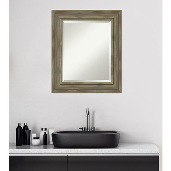 Alexandria Graywash Bathroom Wall Mirror, image 5