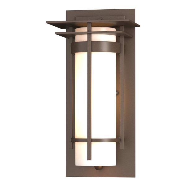 Banded Coastal Bronze Six-Inch One-Light Outdoor Sconce, image 1