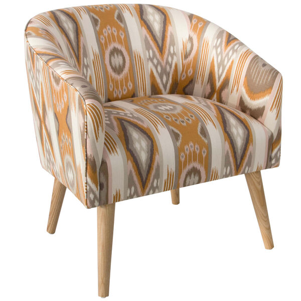 Jetsetter Cognac 31-Inch Deco Chair, image 1