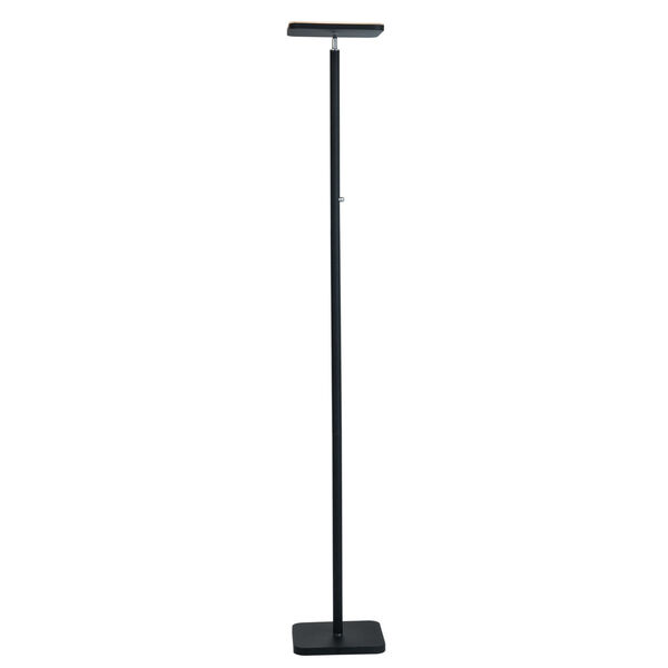 Hector Black 72-Inch LED Torchiere Floor Lamp, image 1