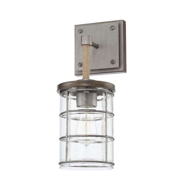 Colby Urban Gray One-Light Sconce, image 1