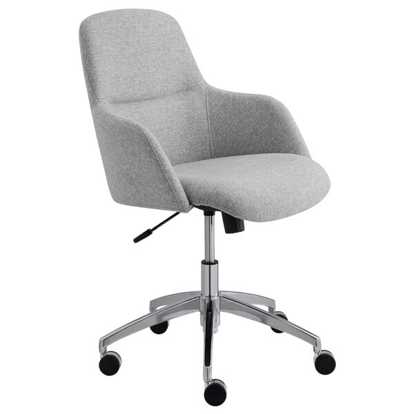 Minna Gray 26-Inch Low Back Office Chair, image 2