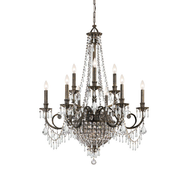 Camelot Two-Tier Center Bowl Chandelier, image 1