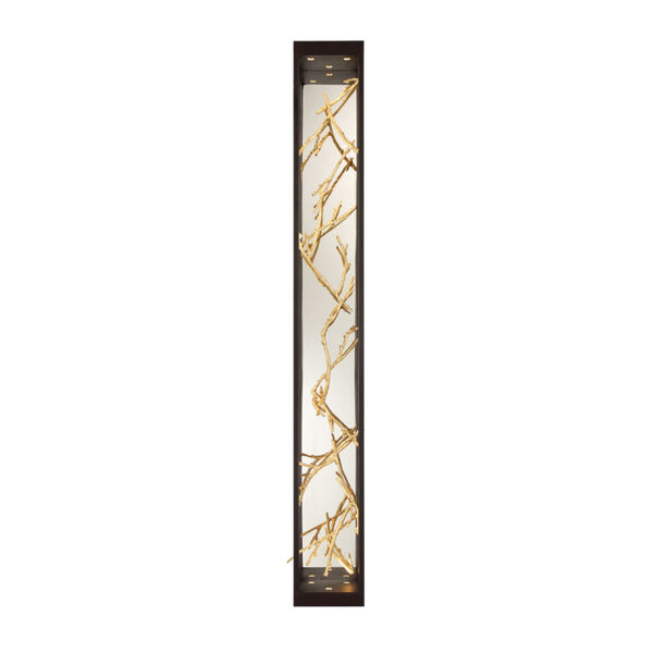 Aerie Bronze and Gold Six-Light LED Wall Sconce, image 2