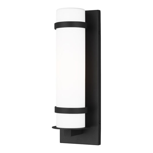 Alban Black Five-Inch One-Light Outdoor Wall Mount, image 1