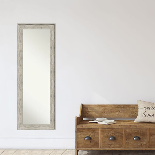 Crackled Silver 19W X 53H-Inch Full Length Mirror, image 6