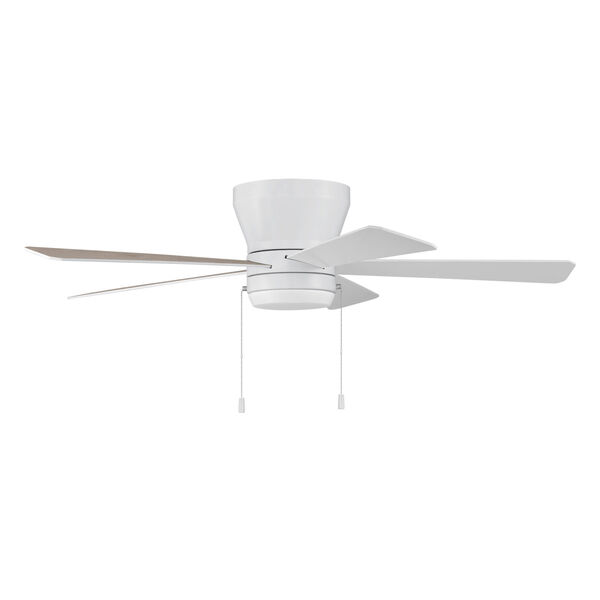 Merit White 52-Inch LED Ceiling Fan, image 1