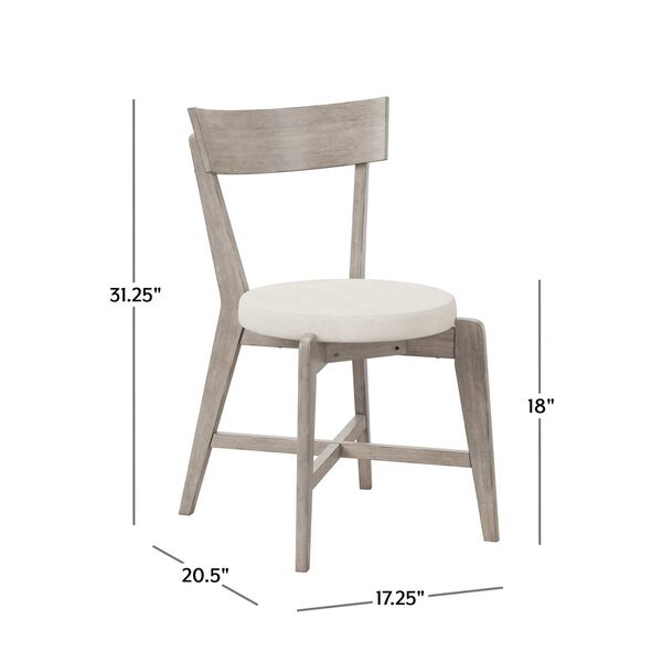 Mayson Gray Wood Dining Chair, Set of Two, image 3