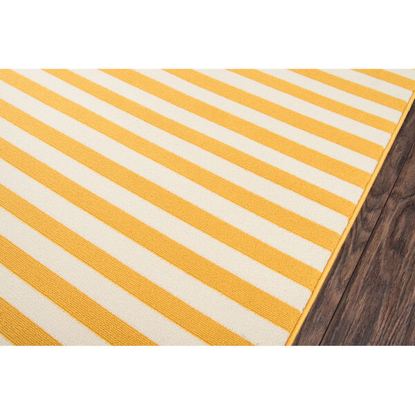 Baja Yellow Stripe Indoor/Outdoor Rug, image 4