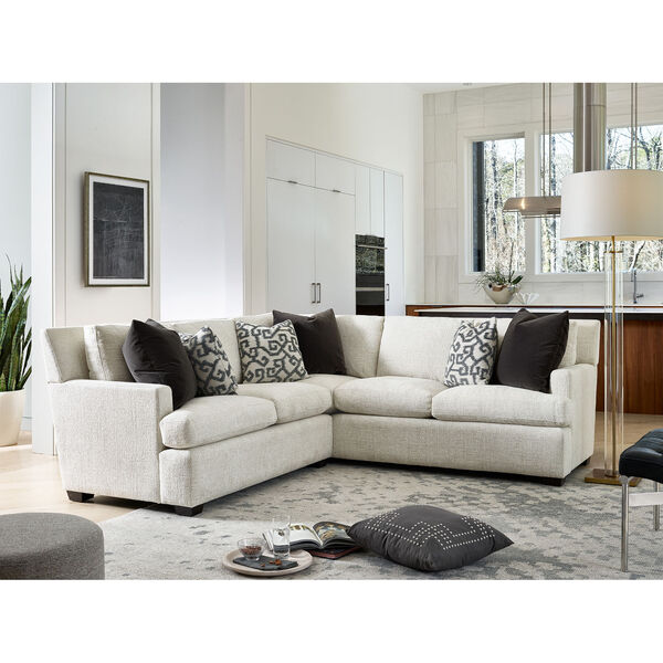 Emmerson Beige and Espresso Emmerson Sectional, image 2