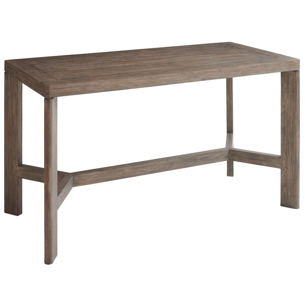 La Jolla Taupe, Gray and Patina High/Low Bistro Table, image 1