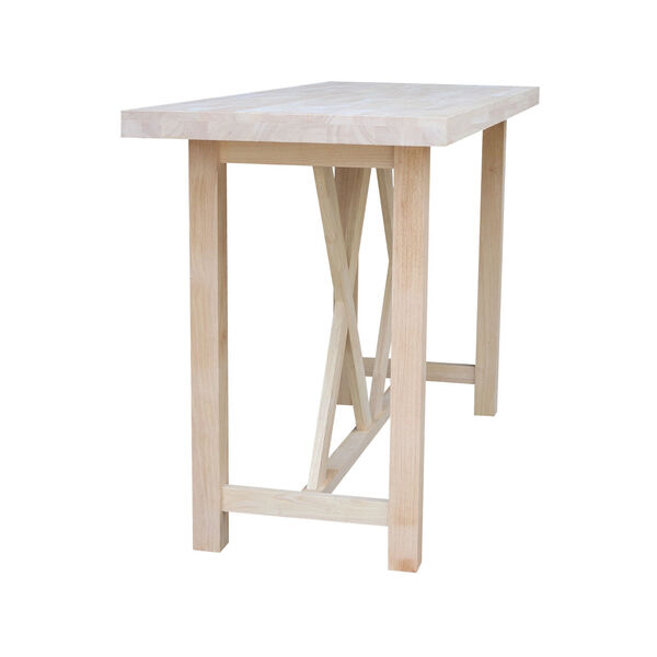 Natural Bar Height Table, image 3
