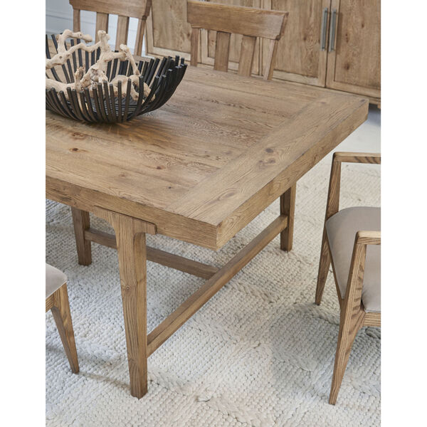 Passage Light Oak Rectangular Dining Table, image 4