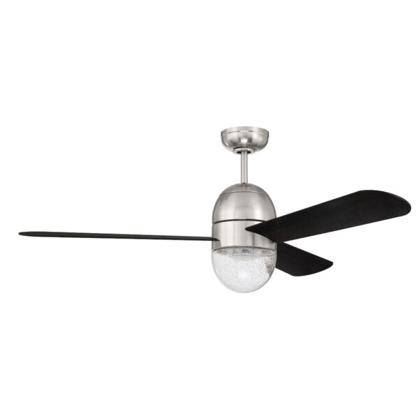 Pill Brushed Polished Nickel 52-Inch LED Ceiling Fan, image 3
