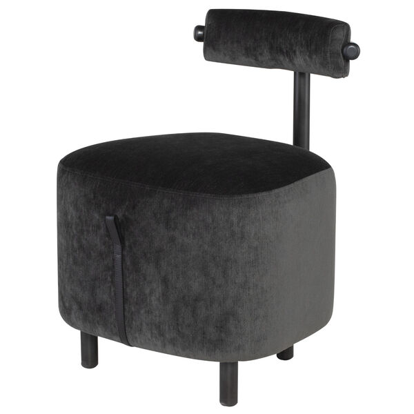 Loop Pewter Black Dining Chair, image 4