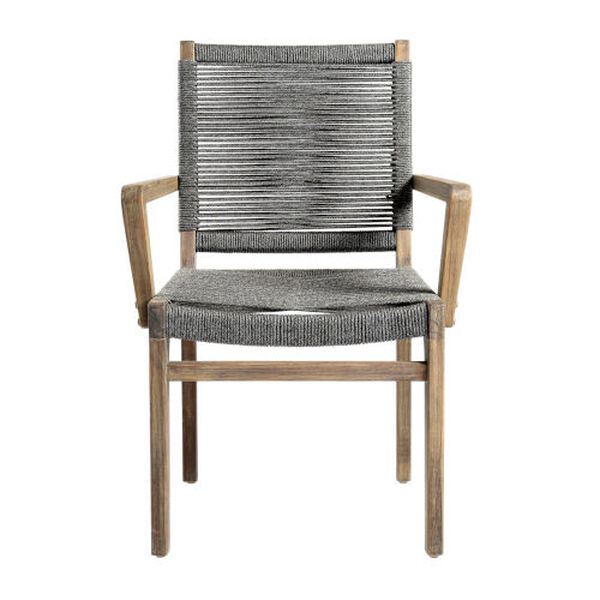 Explorer Oceans Dining Armchair in Grey, Set of Two, image 3