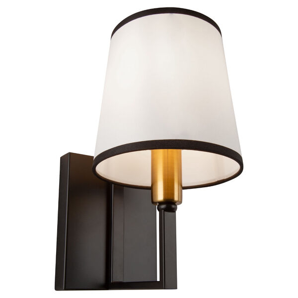 Coco Gold and Black One-Light Wall Sconce, image 4