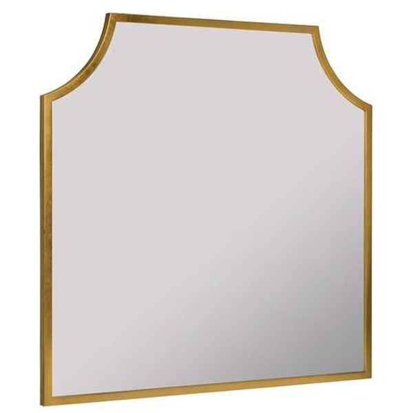 Simone Gold Leaf Wall Mirror, image 3