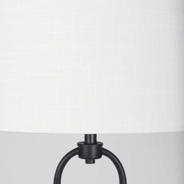Sarah Black and White Floor Lamp, image 6