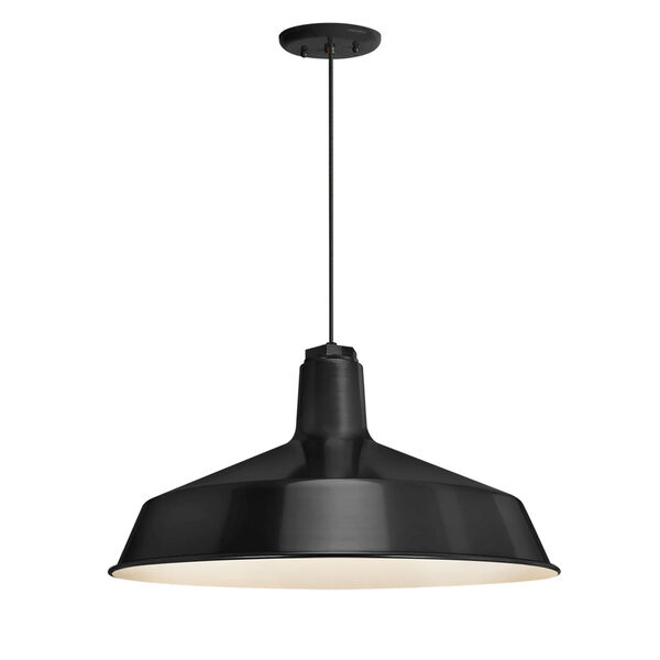 Essentials by Troy RLM Standard Black One-Light Outdoor Pendant, image 1