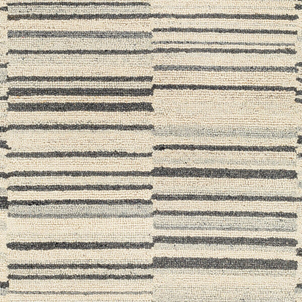 Madelyn Light Beige and Charcoal Rectangular Area Rug, image 3