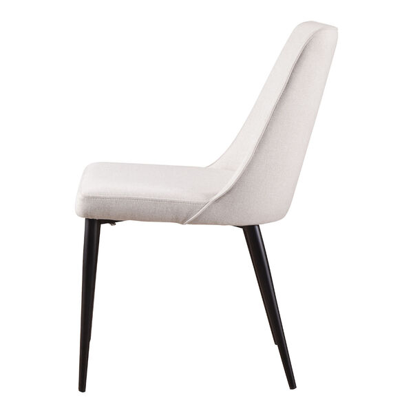 Lula White and Black Dining Chair, Set of 2, image 3