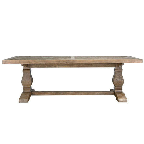 Quincy Desert Gray 94-Inch Dining Table, image 2
