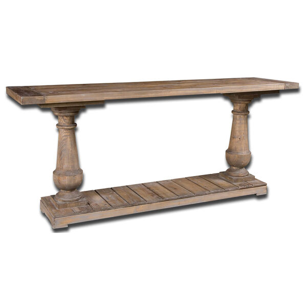 Stratford Fir Wood Console Table, image 1