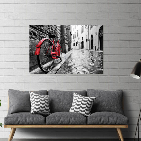 The Red Bike Print, image 2