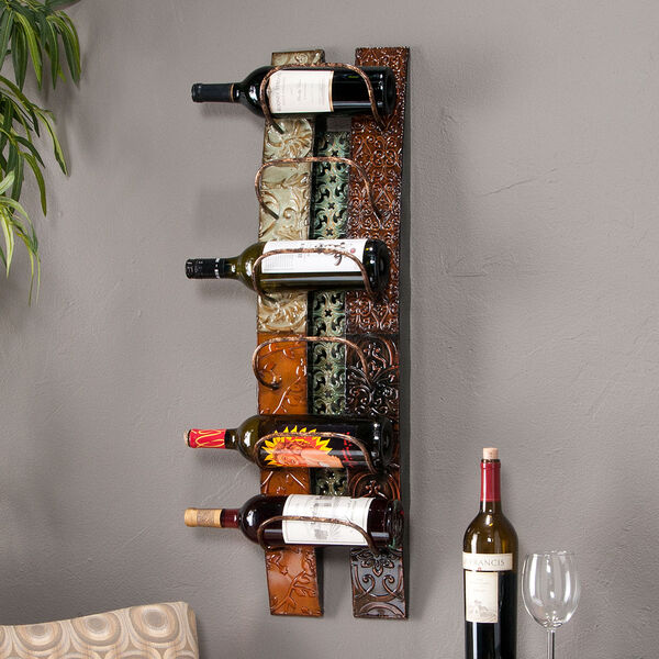 Adriano Wall Mount Wine Storage, image 4