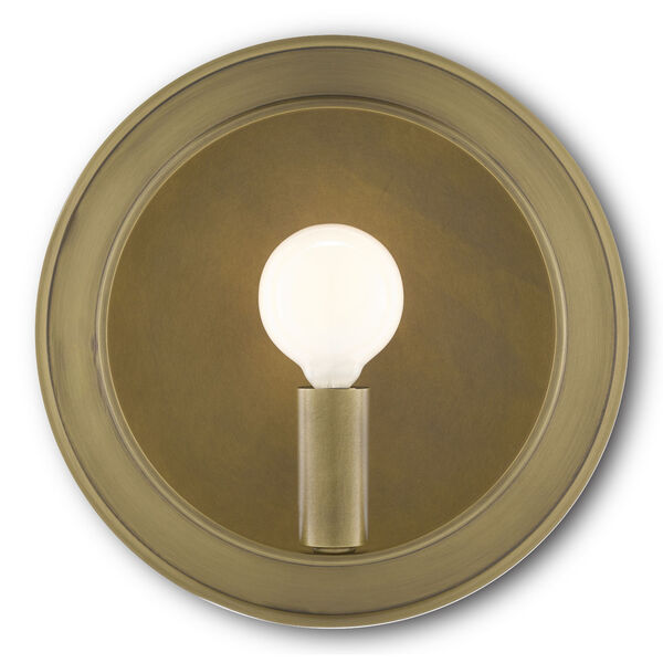 Chaplet Antique Brass One-Light Wall Sconce, image 2