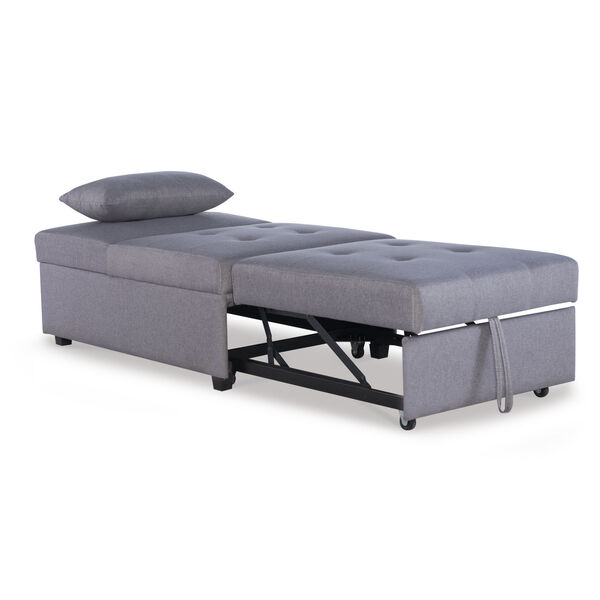 Connor Grey Sofa Bed, image 4