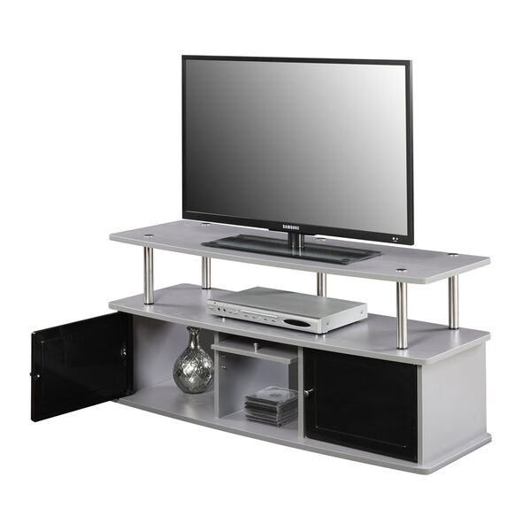 Designs2Go TV Stand with 3 Cabinets, image 2