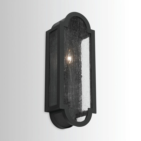 Monroe Black One-Light Outdoor Wall Lantern, image 2