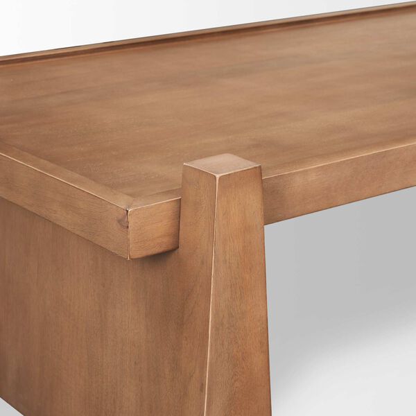 Eula Medium Brown Wood Coffee Table, image 6