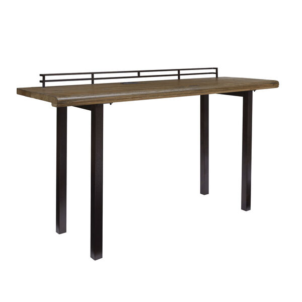 Harris Natural and Rustic Black Counter Table, image 2