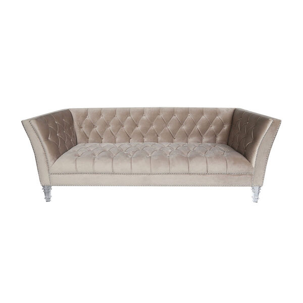 Coquette Velvet Sofa, image 1