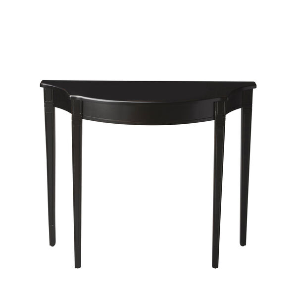 Chester Black Licorice Console Table, image 1