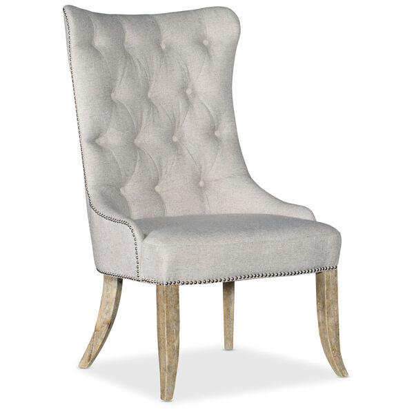 Castella Brown Tufted Dining Chair, image 1