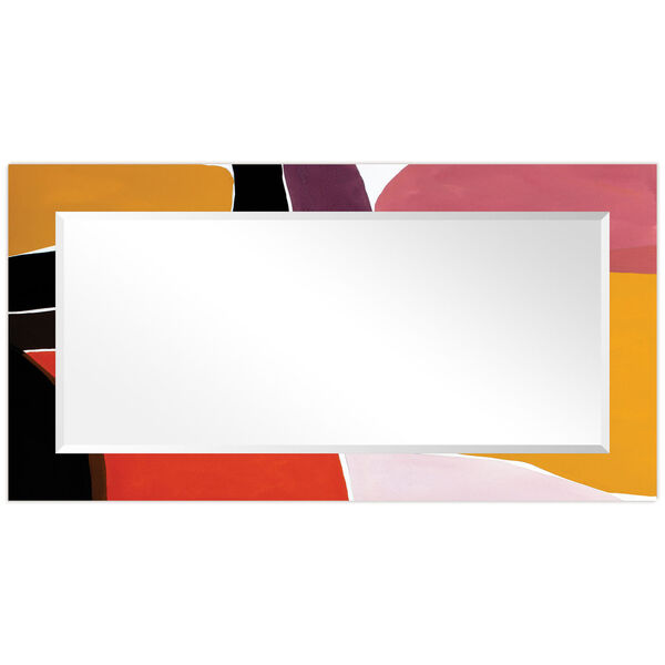 Finale Multicolor 54 x 28-Inch Rectangular Beveled Wall Mirror, image 3